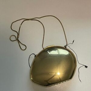 ZARA Metallic Box Bag